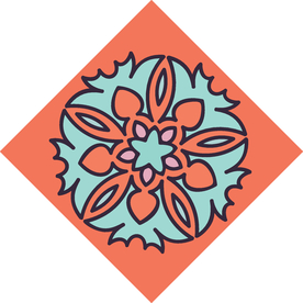 古典少数民族花纹底纹矢量