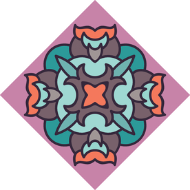 古典少数民族花纹底纹矢量