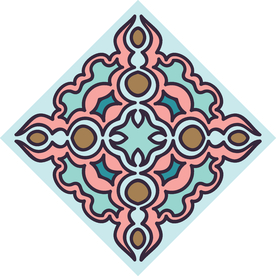 古典少数民族花纹底纹矢量