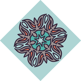 古典少数民族花纹底纹矢量