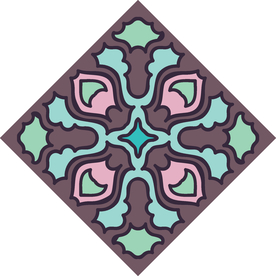 古典少数民族花纹底纹矢量