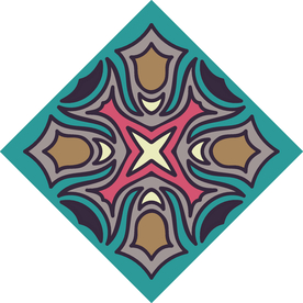 古典少数民族花纹底纹矢量