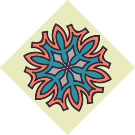 古典少数民族花纹底纹矢量