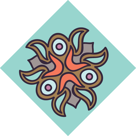 古典少数民族花纹底纹矢量