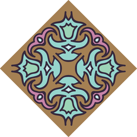 古典少数民族花纹底纹矢量