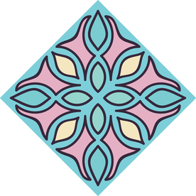 古典少数民族花纹底纹矢量