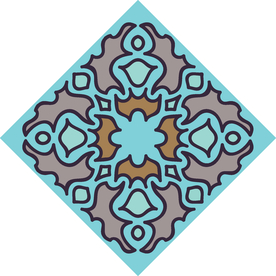 古典少数民族花纹底纹矢量