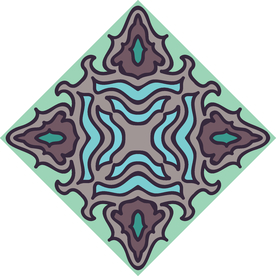 古典少数民族花纹底纹矢量