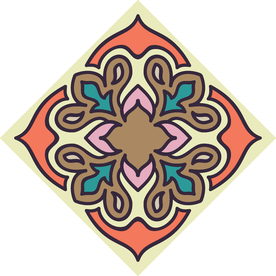 古典少数民族花纹底纹矢量