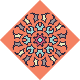 古典少数民族花纹底纹矢量