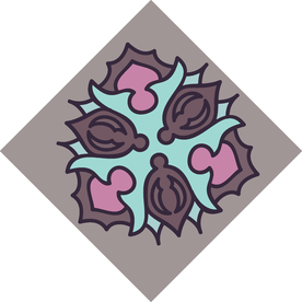 古典少数民族花纹底纹矢量