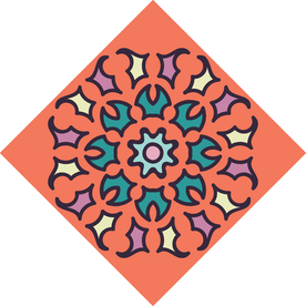 古典少数民族花纹底纹矢量