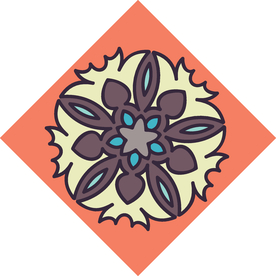 古典少数民族花纹底纹矢量