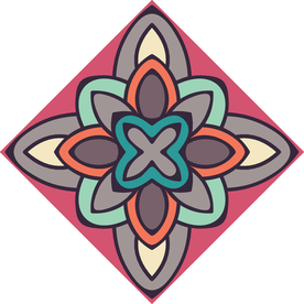 古典少数民族花纹底纹矢量