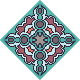 古典少数民族花纹底纹矢量