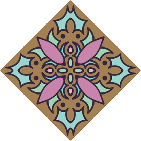 古典少数民族花纹底纹矢量