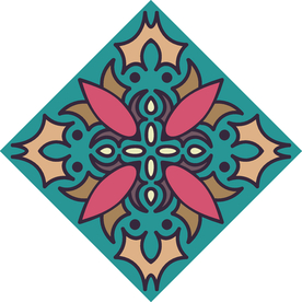 古典少数民族花纹底纹矢量