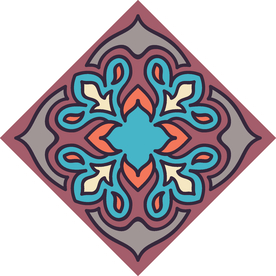 古典少数民族花纹底纹矢量