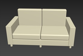 简易双人沙发