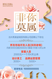 招聘海报