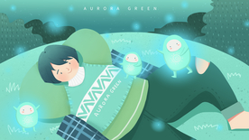 卡通动漫创意插画