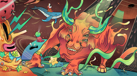 卡通动漫创意插画