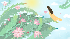 卡通动漫创意插画