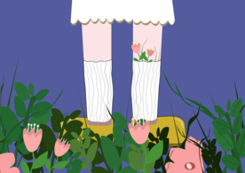 卡通动漫创意插画