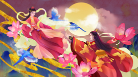 卡通动漫创意插画