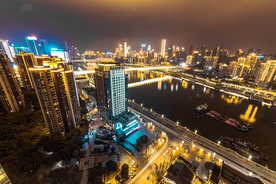 大城市建筑风景摄影