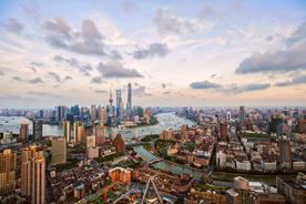 大城市建筑风景摄影