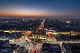 大城市建筑风景摄影