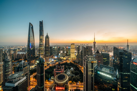 大城市建筑风景摄影