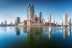 大城市建筑风景摄影