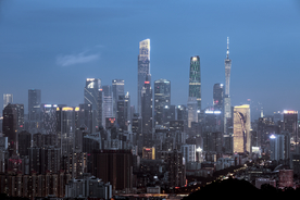 大城市建筑风景摄影