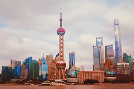 大城市建筑风景摄影