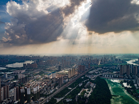 大城市建筑风景摄影