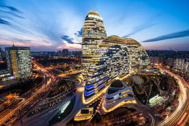 大城市建筑风景摄影