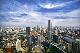 大城市建筑风景摄影