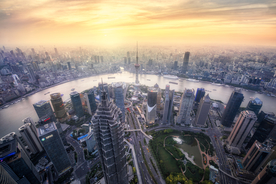 大城市建筑风景摄影