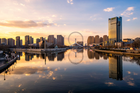 大城市建筑风景摄影