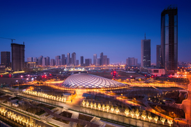 大城市地标建筑风景摄影
