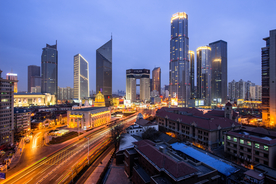 大城市地标建筑风景摄影