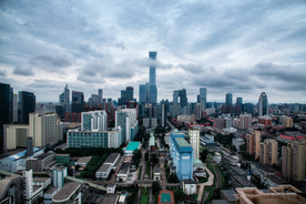 大城市地标建筑风景摄影