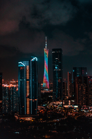 大城市地标建筑风景摄影