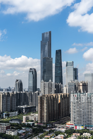 大城市地标建筑风景摄影