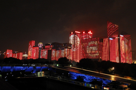 大城市地标建筑风景摄影