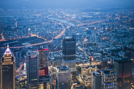 大城市地标建筑摄影