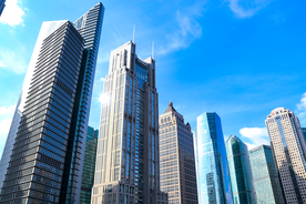 大城市地标建筑摄影