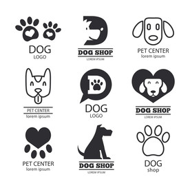 狗 DOG 动物 卡通